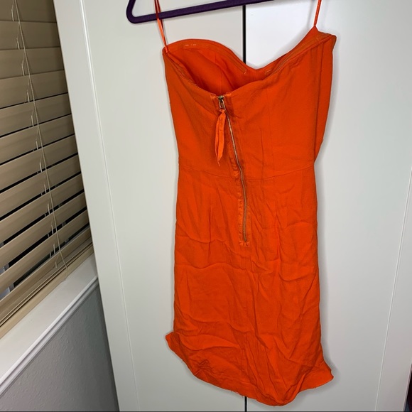 Rebecca Taylor Silk Blend Strapless Dress - Picture 8 of 15